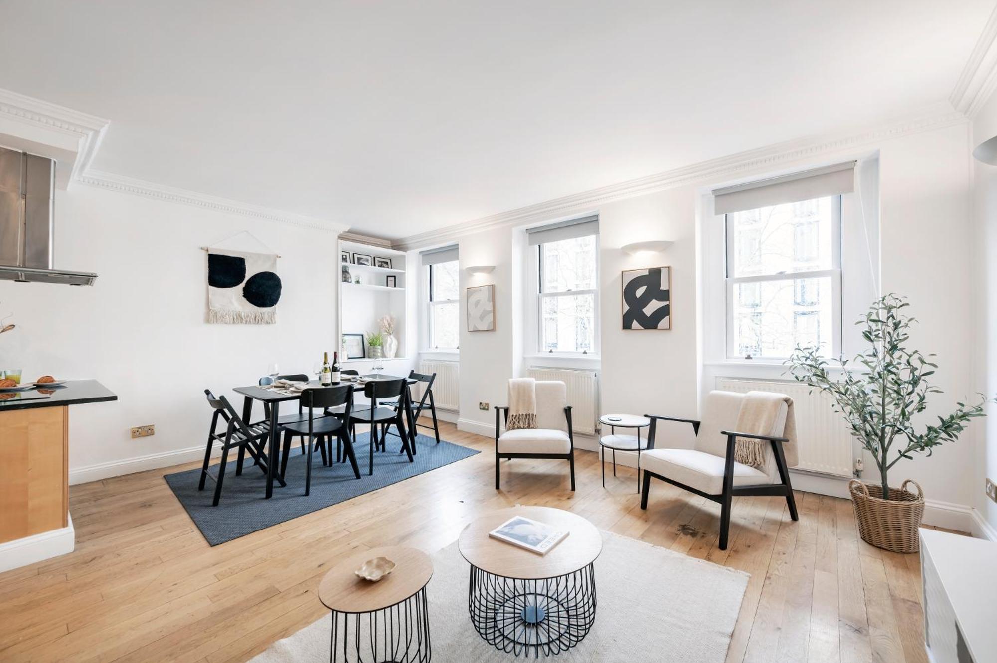 2 Bedr, 3 Beds, 1 Bath Thames, Trafalgar Sq Londen Buitenkant foto